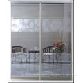 Cy-lg106a Custom Glass Metal Room Dividers, Aluminum Frame Bypass Sliding Door Factory For Bedroom